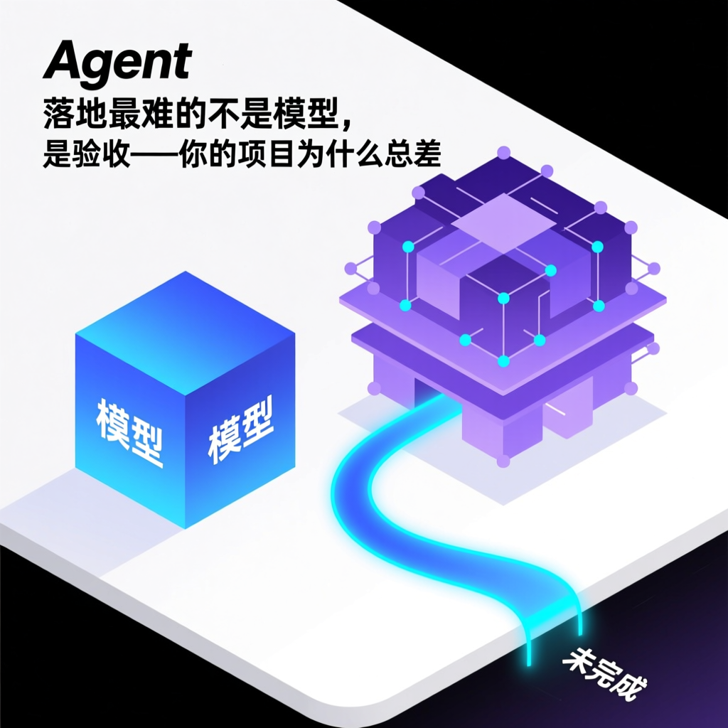 Agent 落地最难的不是模型，是验收——你的项目为什么总差一口气